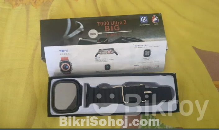 T 900 ultra smart watch + with box